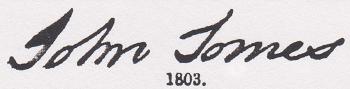 John TOMES b1765 signature